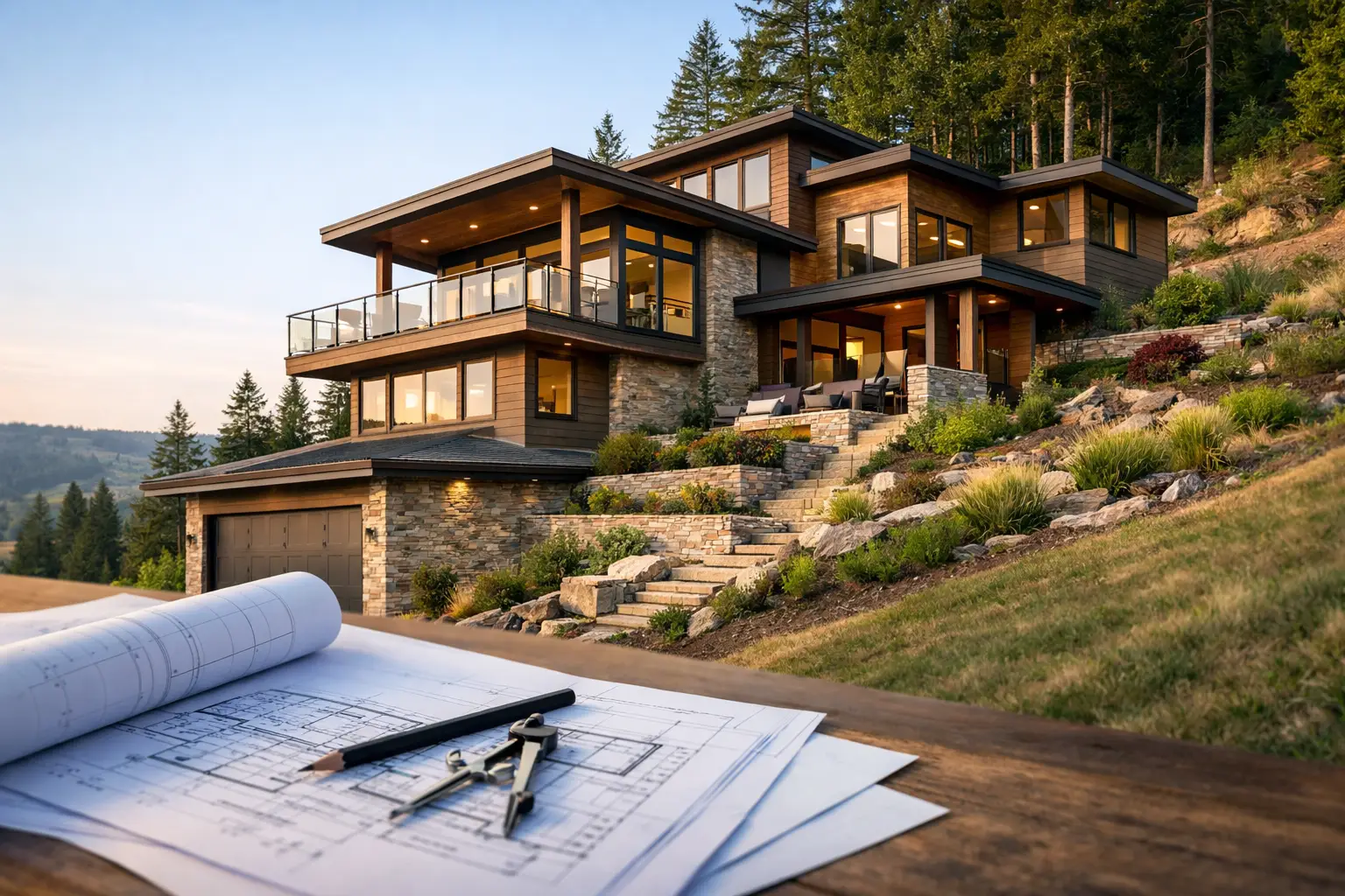 House Plans for Sloped Lots That Work