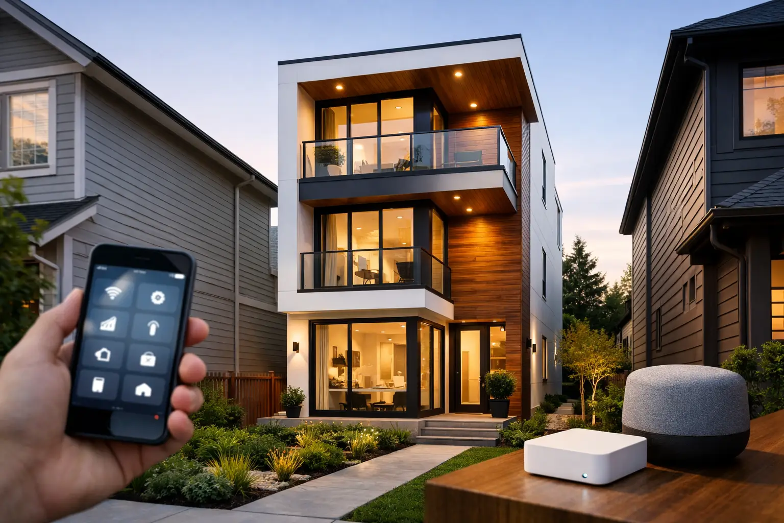 Smart Home Plans for Narrow Lots